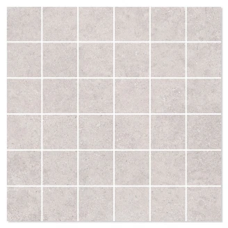 Mosaikkflis <strong>Casemolino</strong>  Lys Grå Matt 30x30 (5x5) cm